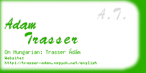 adam trasser business card